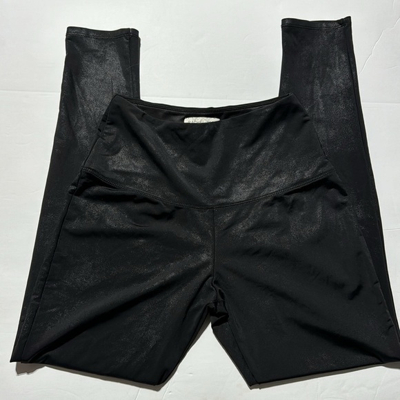 Rachel Zoe Faux Leather Leggings Womens S Black Control Top High Waist Stretch - Picture 2 of 7